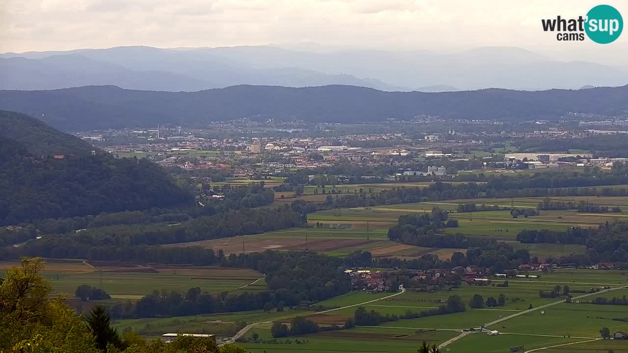 Webcam Dol pri Ljubljani – Panoramablick vom Vrh pri Dolskem
