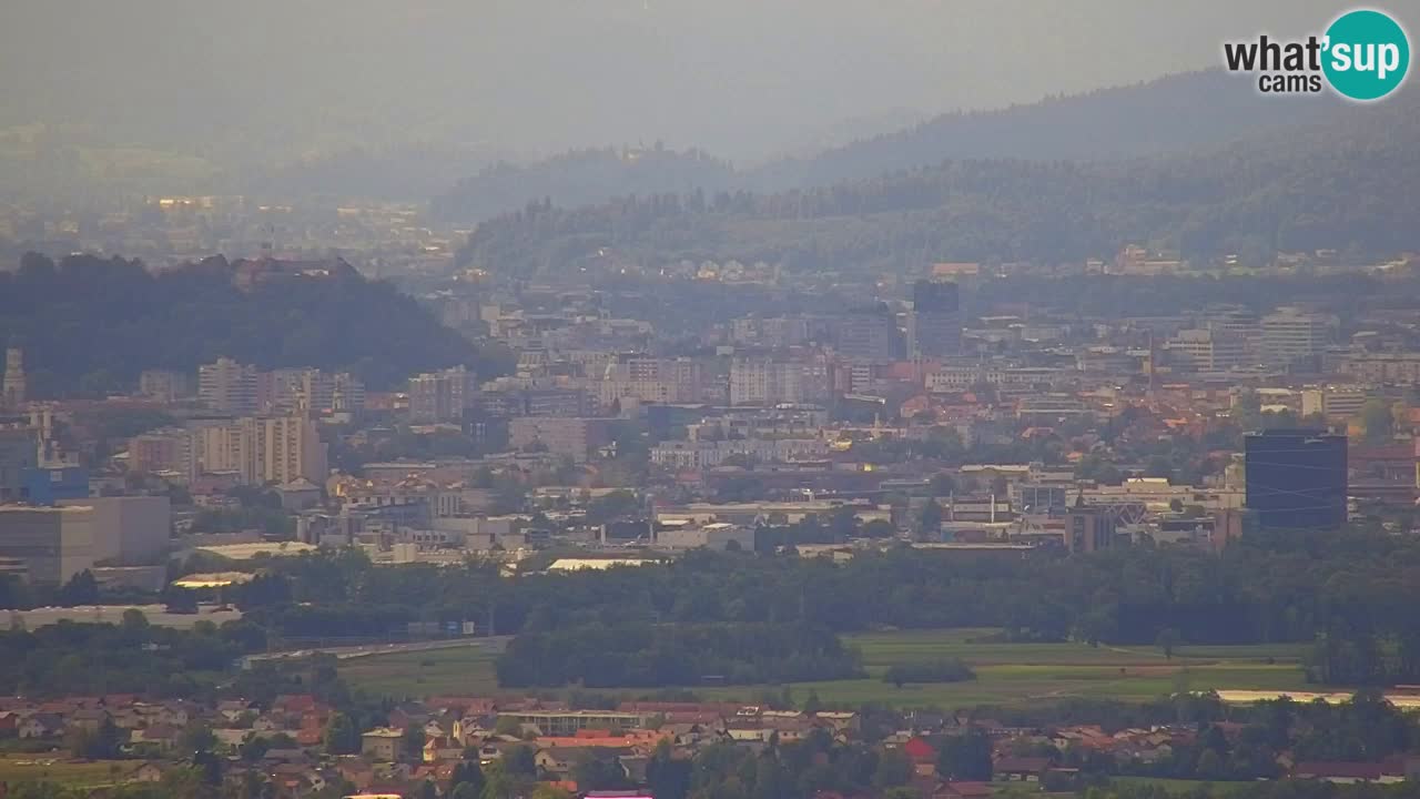 Webcam Dol pri Ljubljani – Vista panorámica en directo desde Vrh pri Dolskem