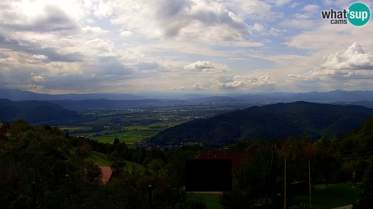 Webcam Dol pri Ljubljani – Vista panorámica en directo desde Vrh pri Dolskem
