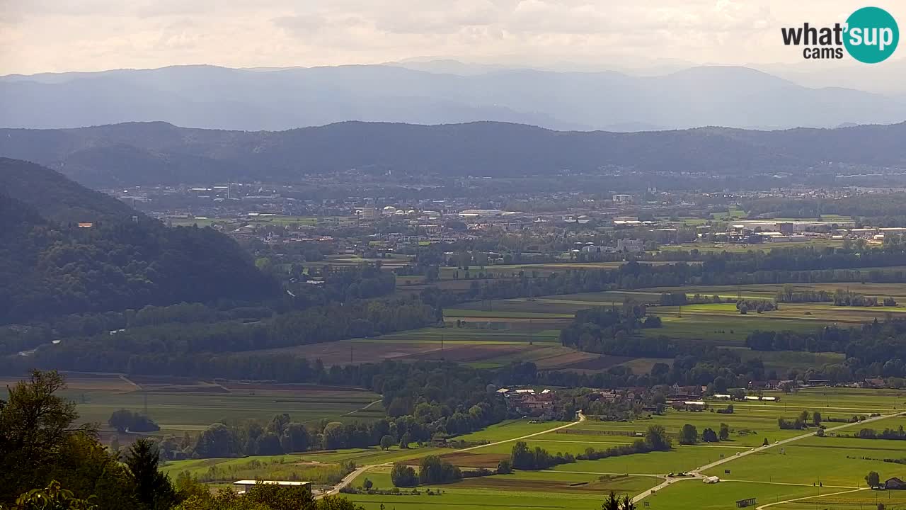 Webcam Dol pri Ljubljani – Live Panorama from Vrh pri Dolskem