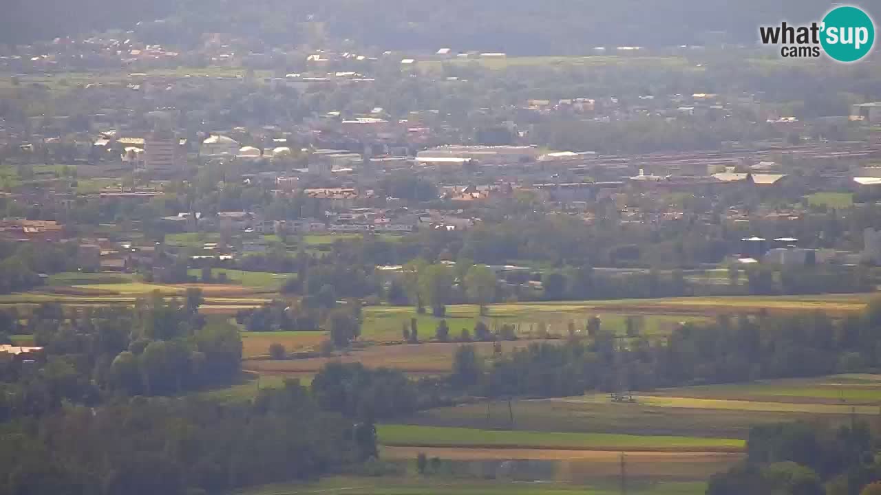 Webcam Dol pri Ljubljani – Vue panoramique en direct depuis Vrh pri Dolskem