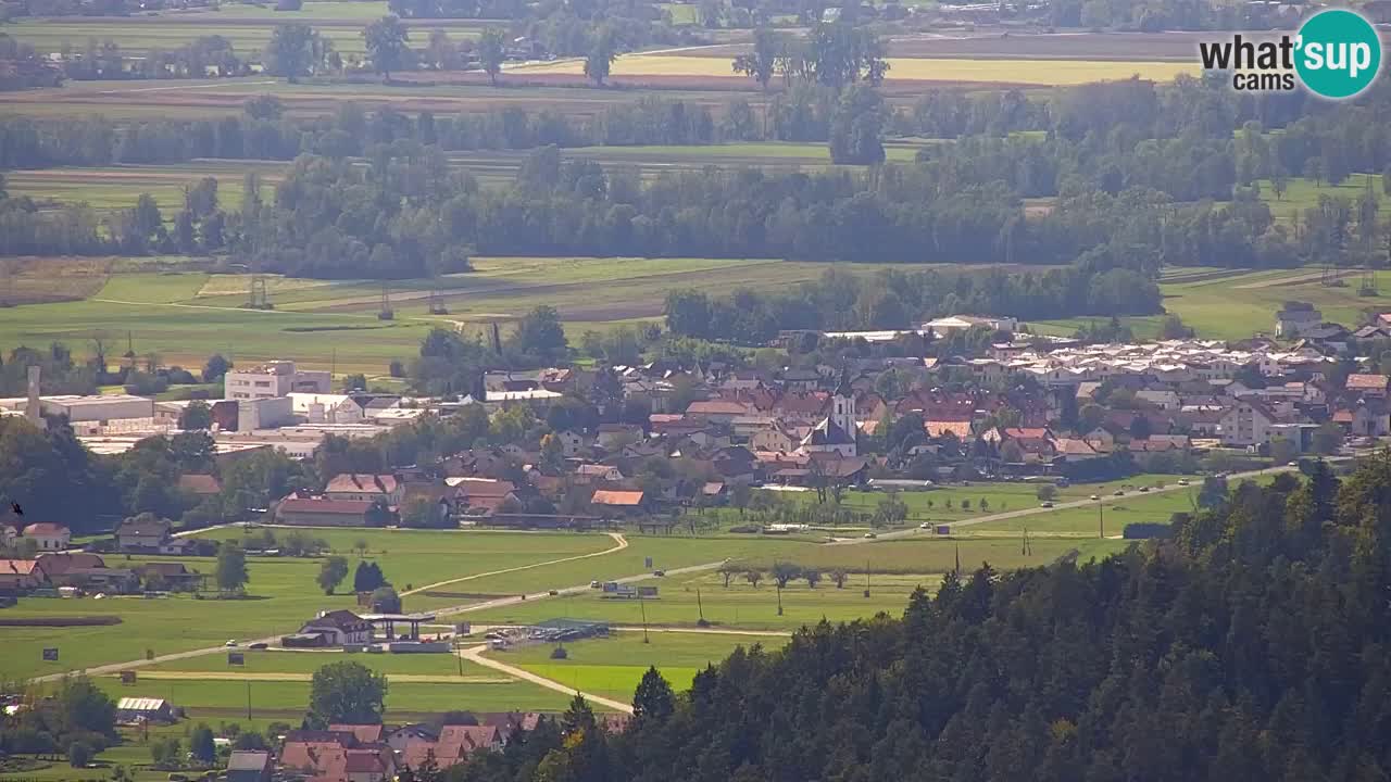 Webcam Dol pri Ljubljani – Vue panoramique en direct depuis Vrh pri Dolskem