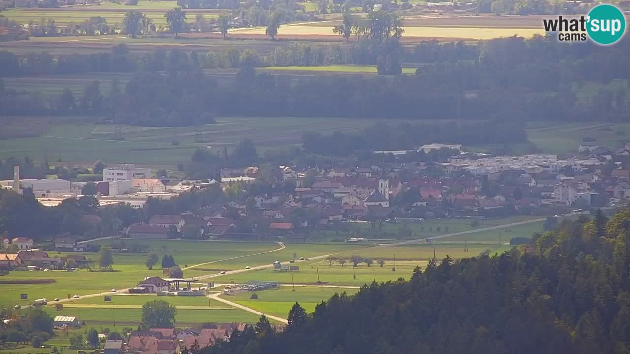 Webcam Dol pri Ljubljani – Vista panorámica en directo desde Vrh pri Dolskem