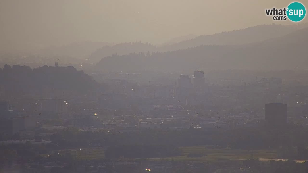 Webcam Dol pri Ljubljani – Vista panorámica en directo desde Vrh pri Dolskem