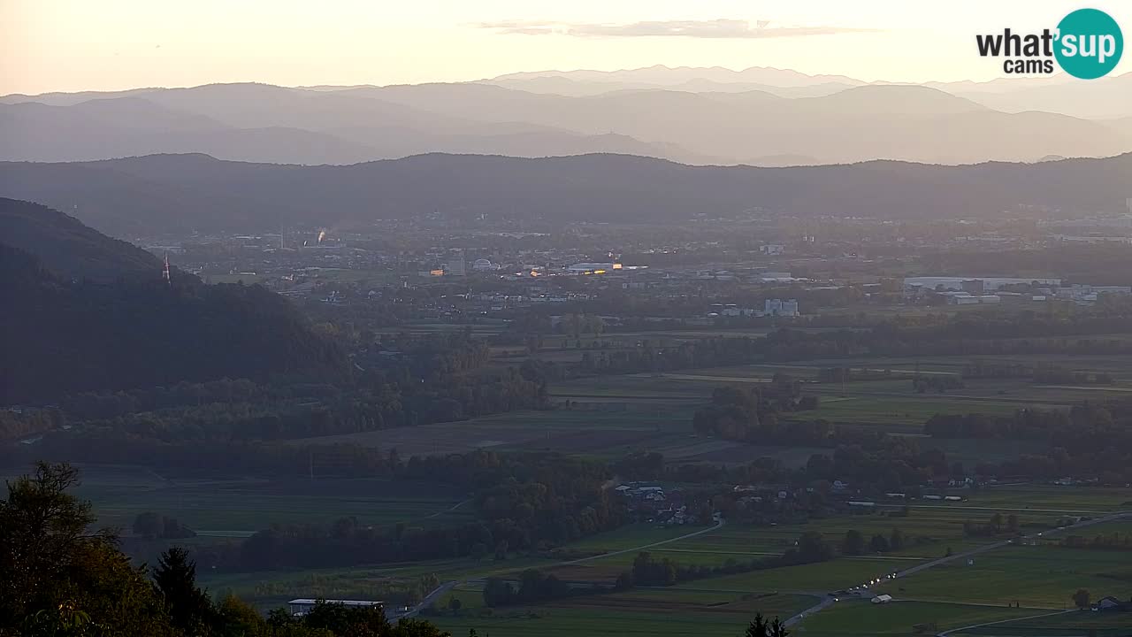 Webcam Dol pri Ljubljani – Live Panorama from Vrh pri Dolskem