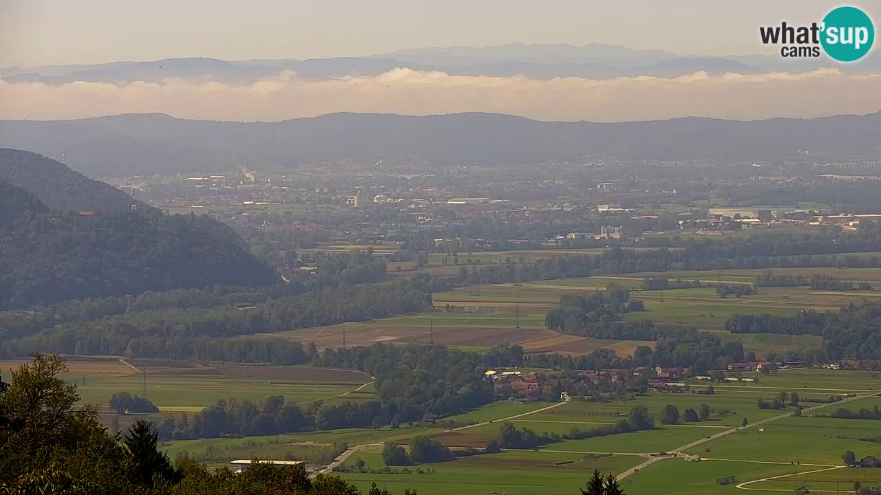 Webcam Dol pri Ljubljani – Live Panorama from Vrh pri Dolskem