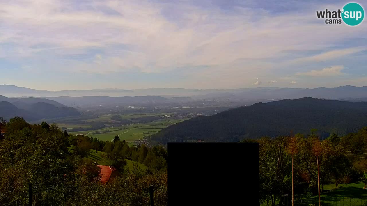 Webcam Dol pri Ljubljani – Live Panorama from Vrh pri Dolskem