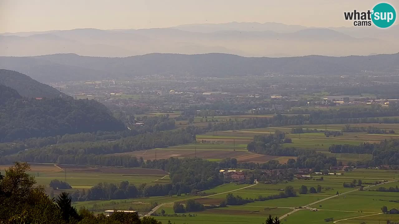 Webcam Dol pri Ljubljani – Live Panorama from Vrh pri Dolskem