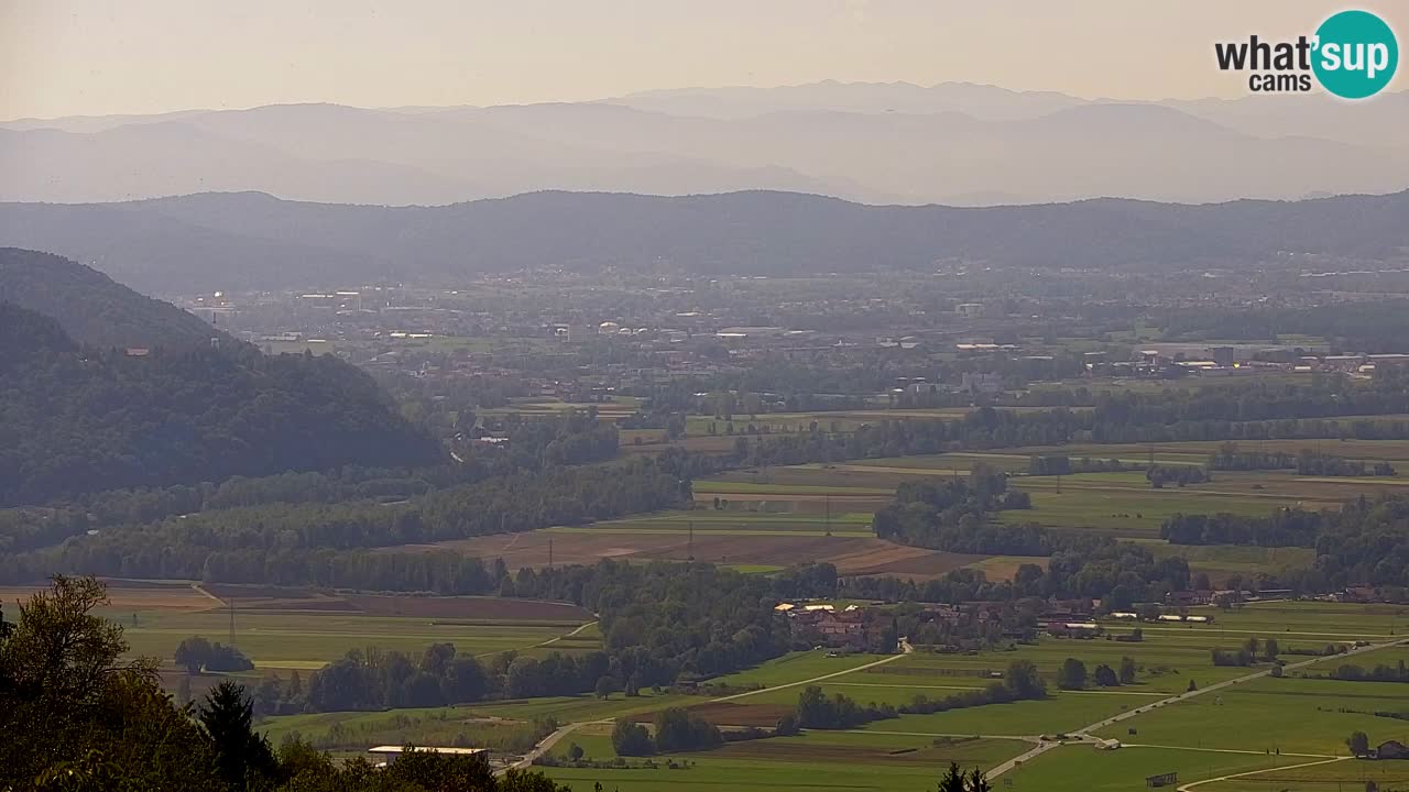 Webcam Dol pri Ljubljani – Live Panorama from Vrh pri Dolskem