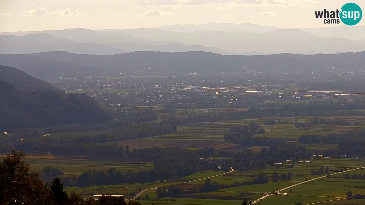 Webcam Dol pri Ljubljani – Panoramablick vom Vrh pri Dolskem