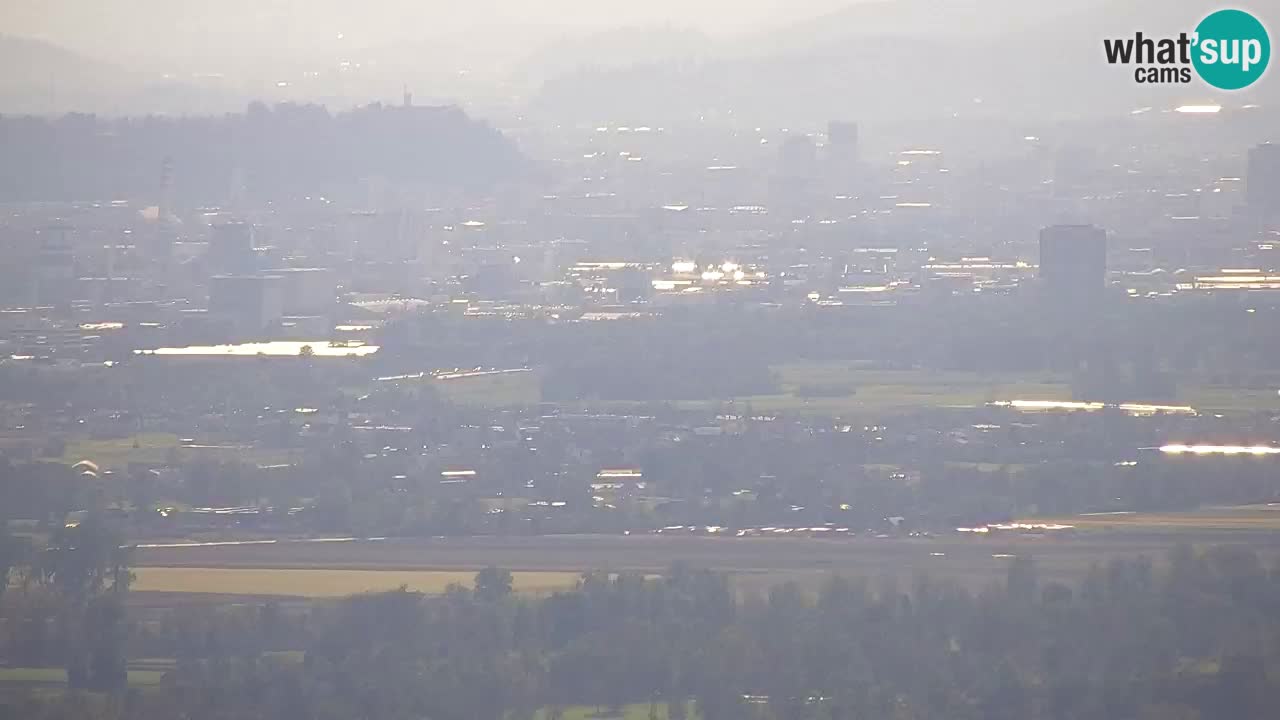 Webcam Dol pri Ljubljani – Panoramablick vom Vrh pri Dolskem