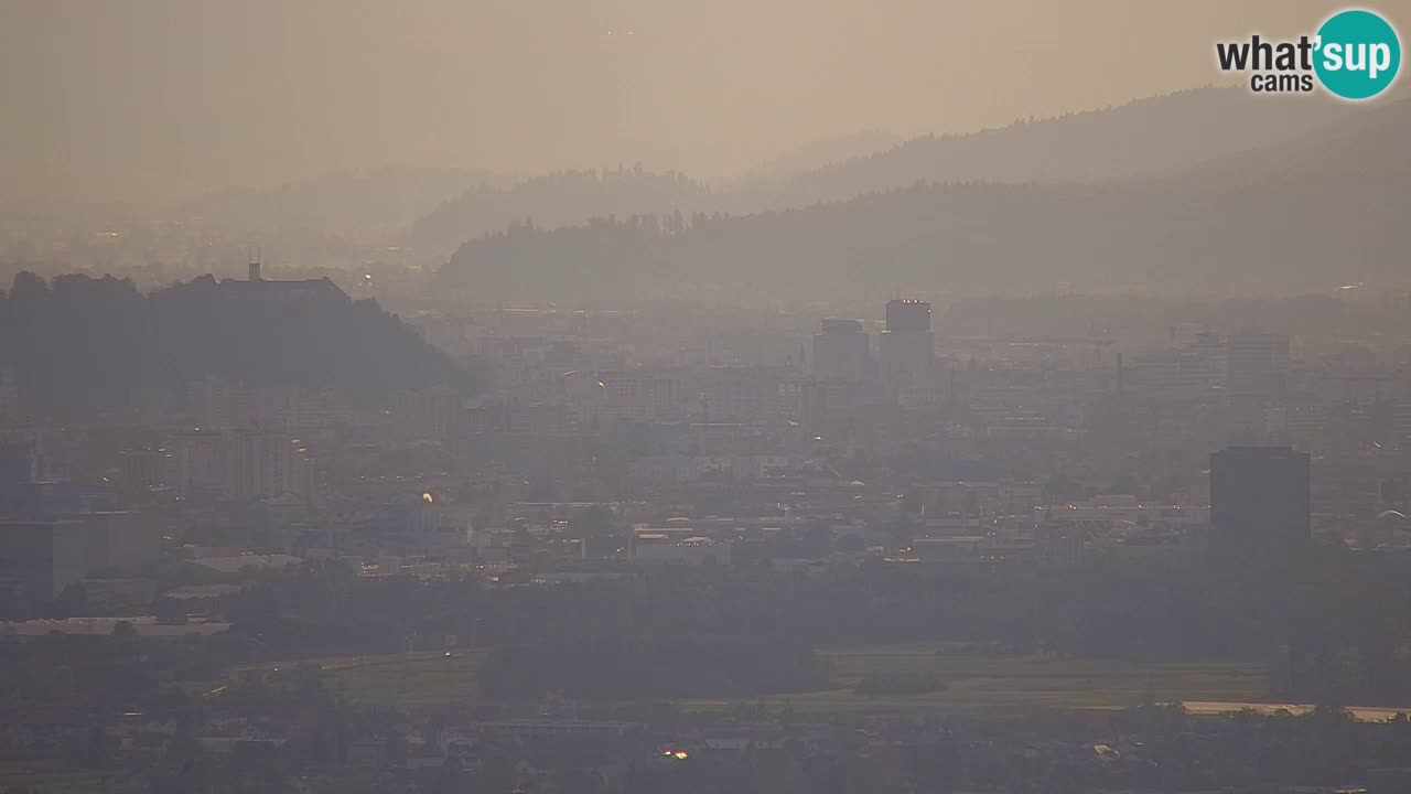 Webcam Dol pri Ljubljani – Vue panoramique en direct depuis Vrh pri Dolskem