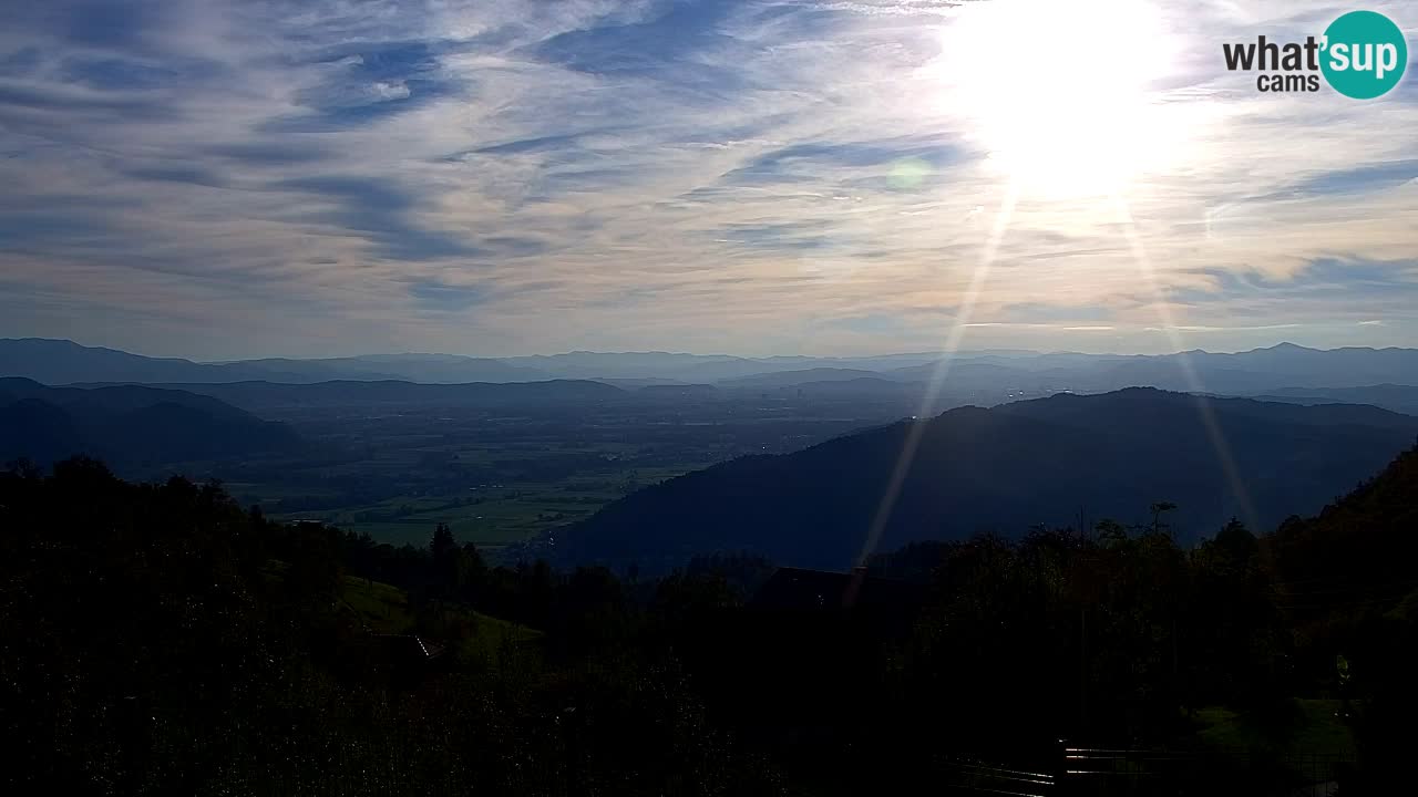 Webcam Dol pri Ljubljani – Live Panorama from Vrh pri Dolskem