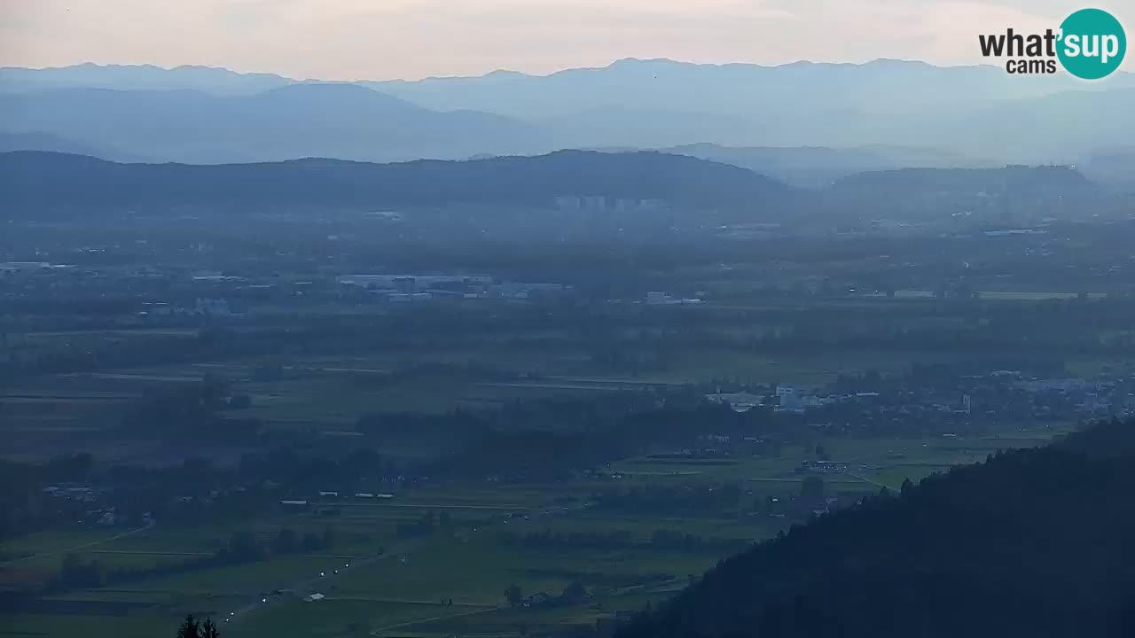 Webcam Dol pri Ljubljani – Vue panoramique en direct depuis Vrh pri Dolskem