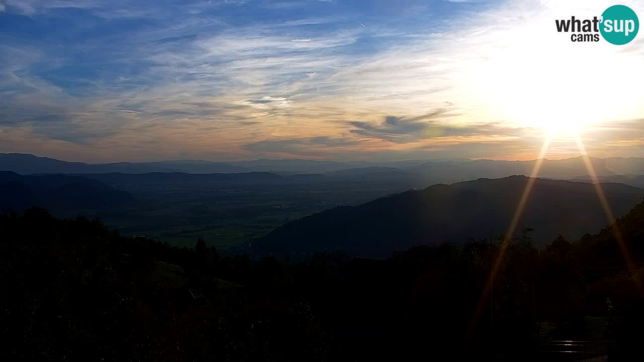 Webcam Dol pri Ljubljani – Panorama live sulla valle della Sava