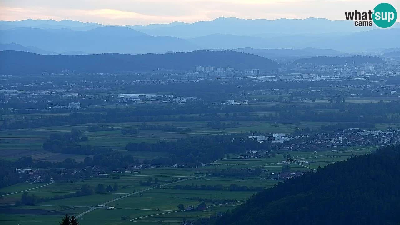 Web kamera Dol pri Ljubljani – Panoramski pogled s Vrha pri Dolskem