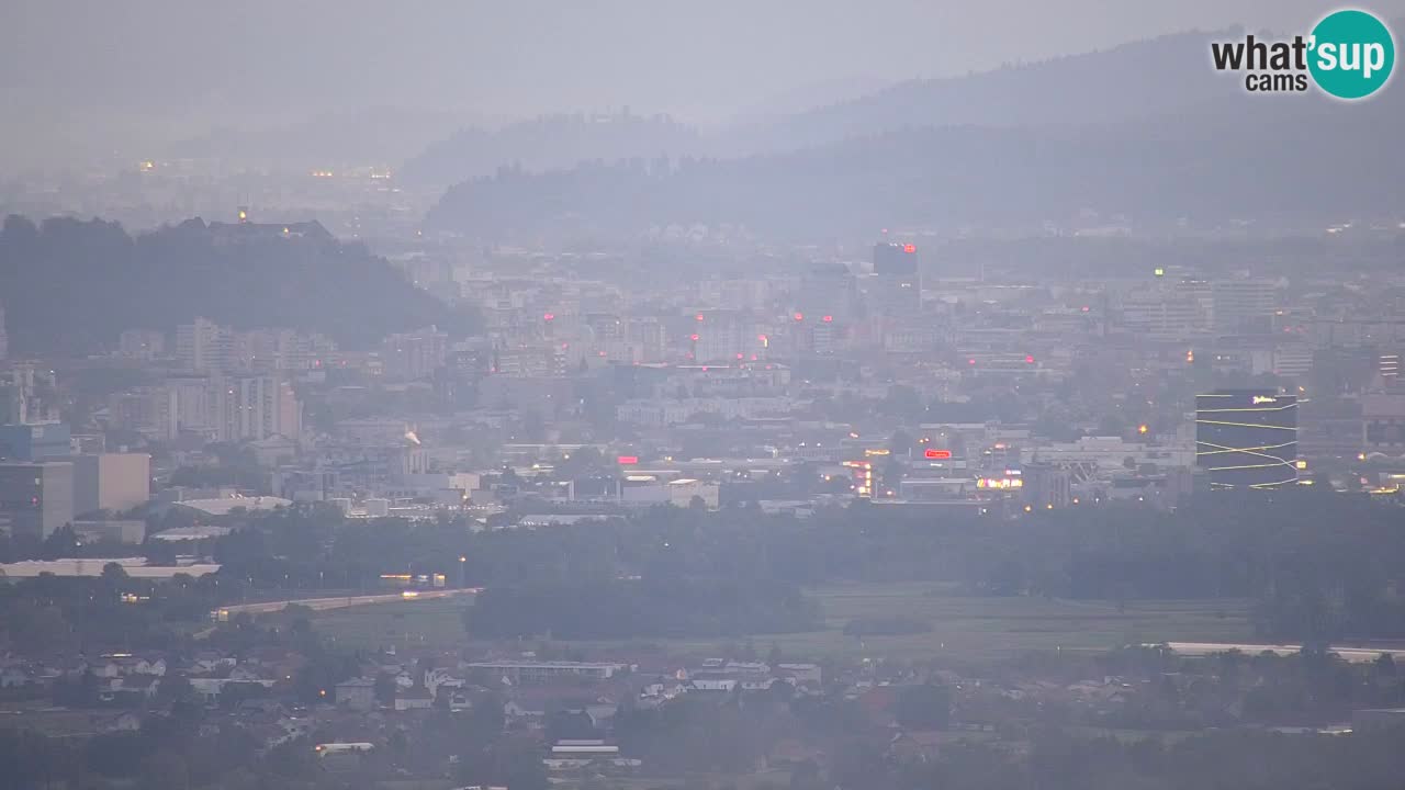 Web kamera Dol pri Ljubljani – Panoramski pogled s Vrha pri Dolskem