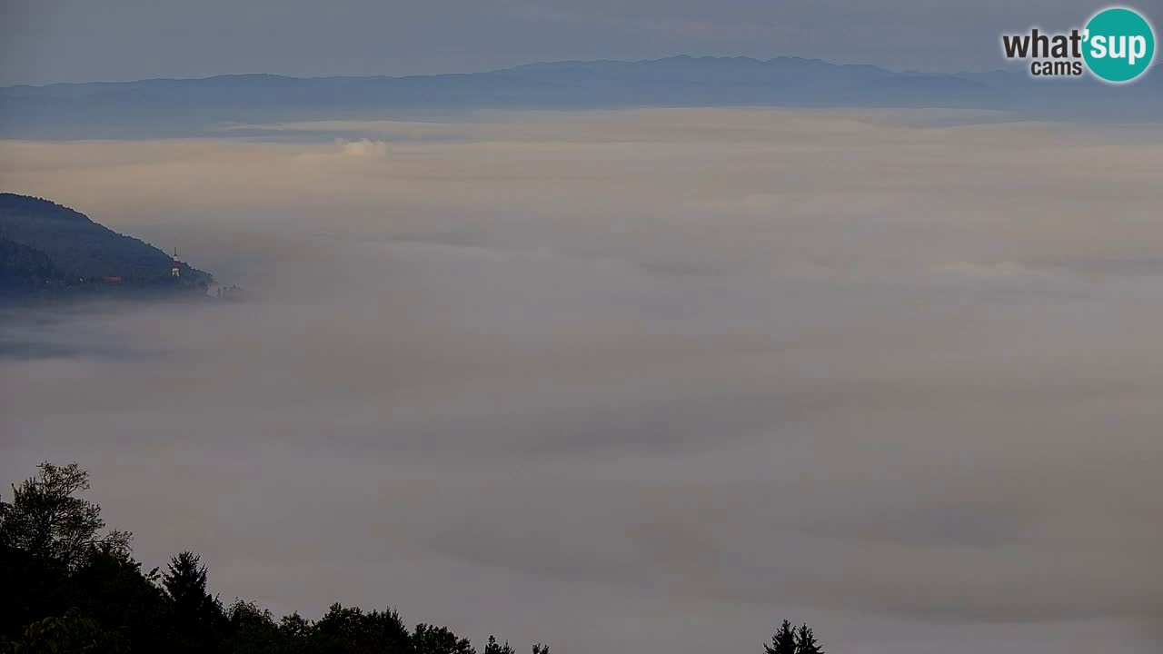 Webcam Dol pri Ljubljani – Live Panorama from Vrh pri Dolskem