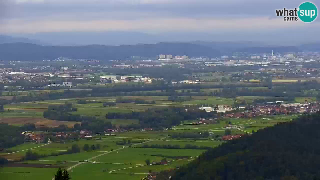 Webcam Dol pri Ljubljani – Panoramablick vom Vrh pri Dolskem