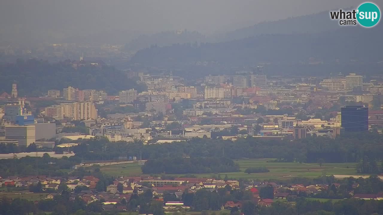 Webcam Dol pri Ljubljani – Vue panoramique en direct depuis Vrh pri Dolskem
