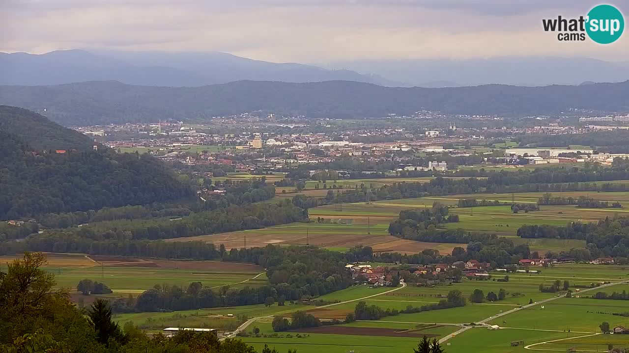 Webcam Dol pri Ljubljani – Vista panorámica en directo desde Vrh pri Dolskem