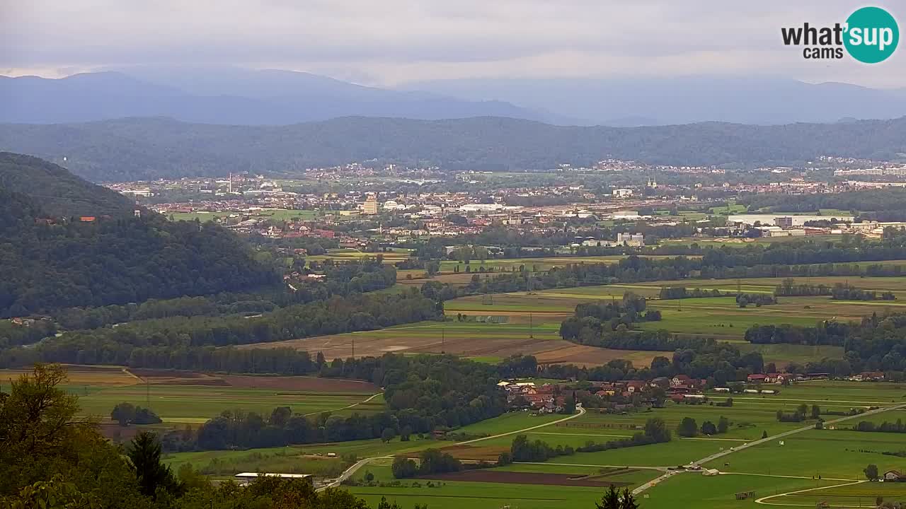 Webcam Dol pri Ljubljani – Panoramablick vom Vrh pri Dolskem