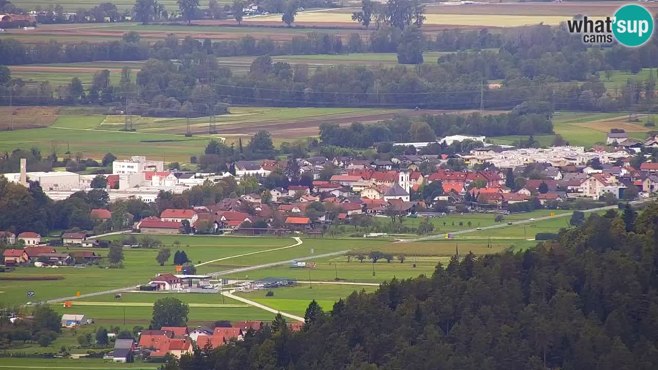 Webcam Dol pri Ljubljani – Panoramablick vom Vrh pri Dolskem