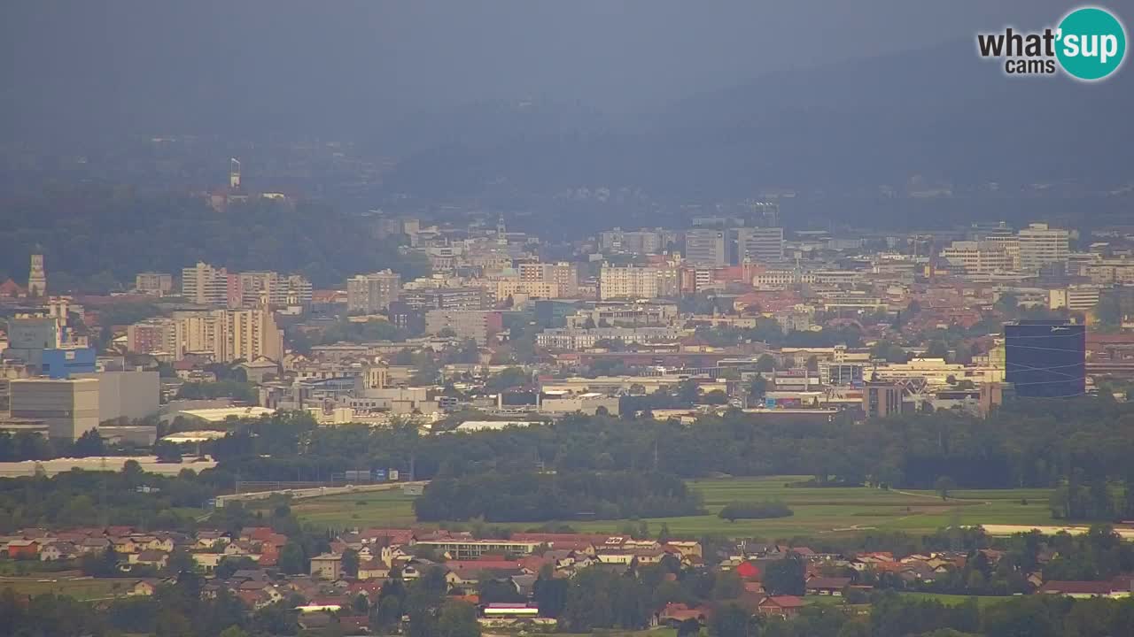 Webcam Dol pri Ljubljani – Panoramablick vom Vrh pri Dolskem