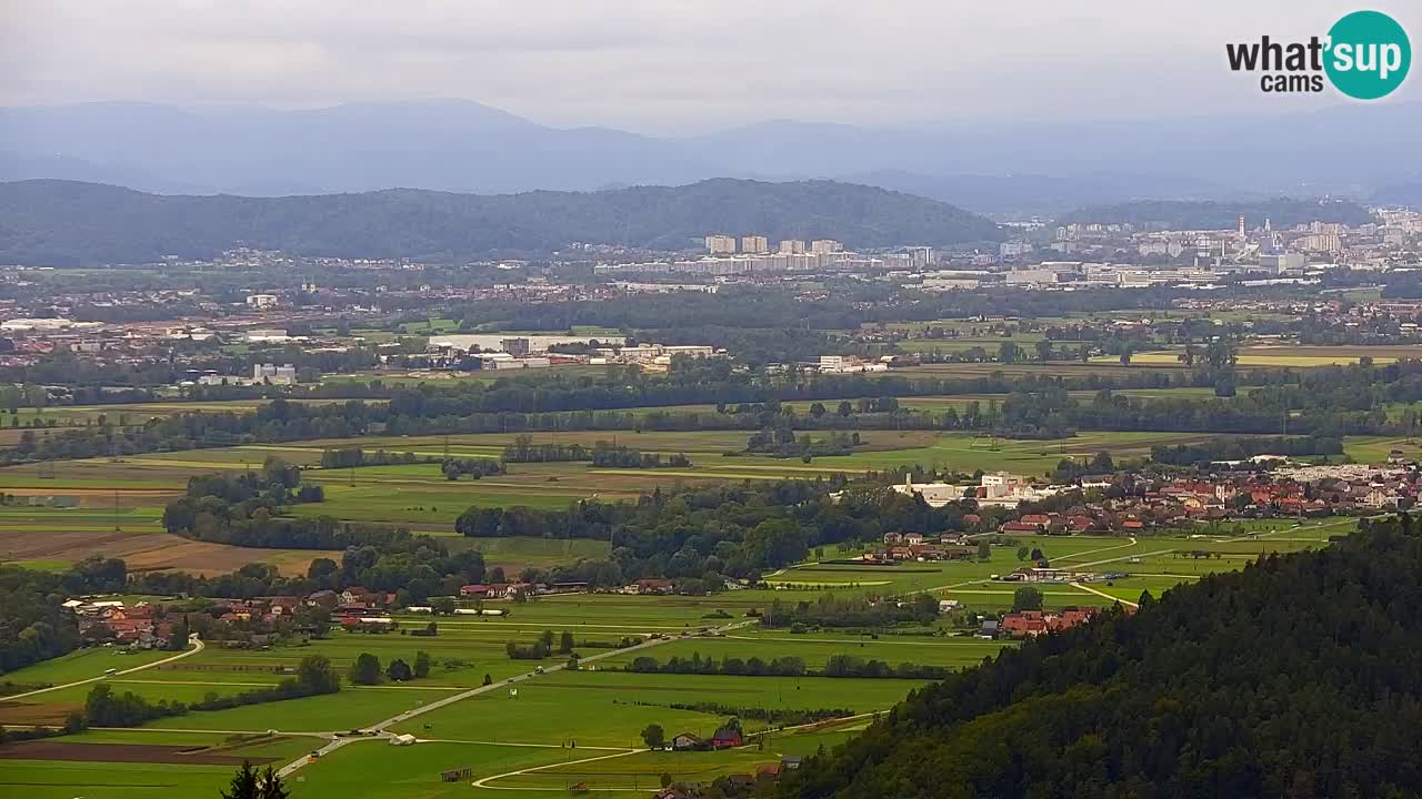 Webcam Dol pri Ljubljani – Panoramablick vom Vrh pri Dolskem