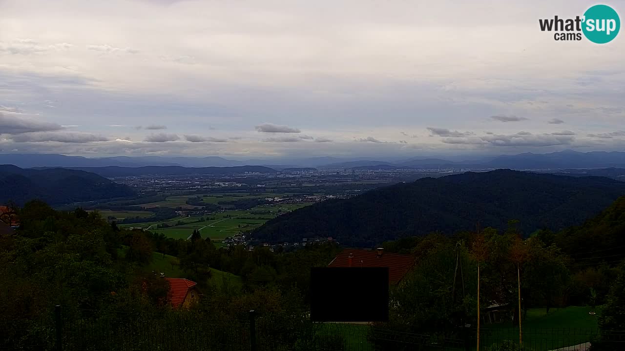 Webcam Dol pri Ljubljani – Live Panorama from Vrh pri Dolskem