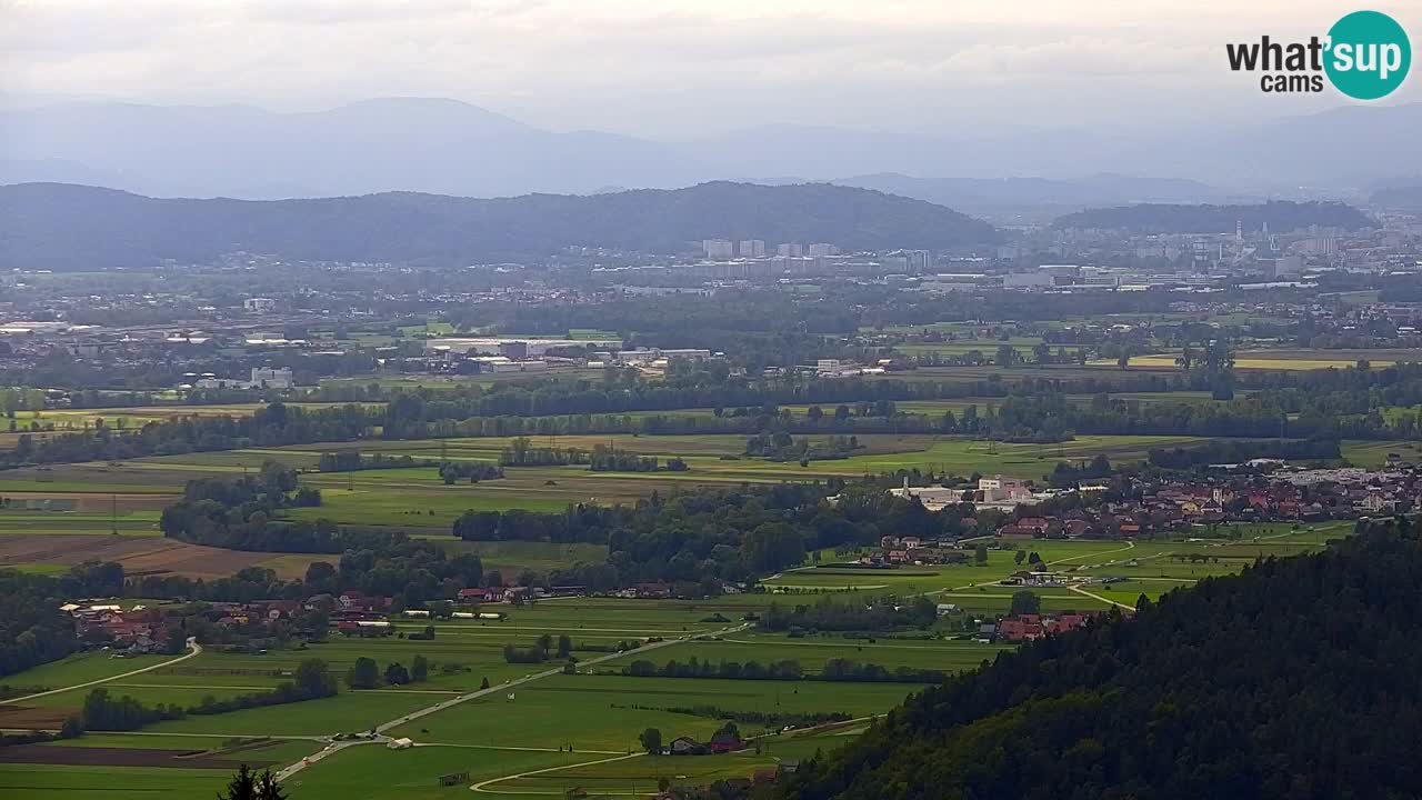 Webcam Dol pri Ljubljani – Vue panoramique en direct depuis Vrh pri Dolskem