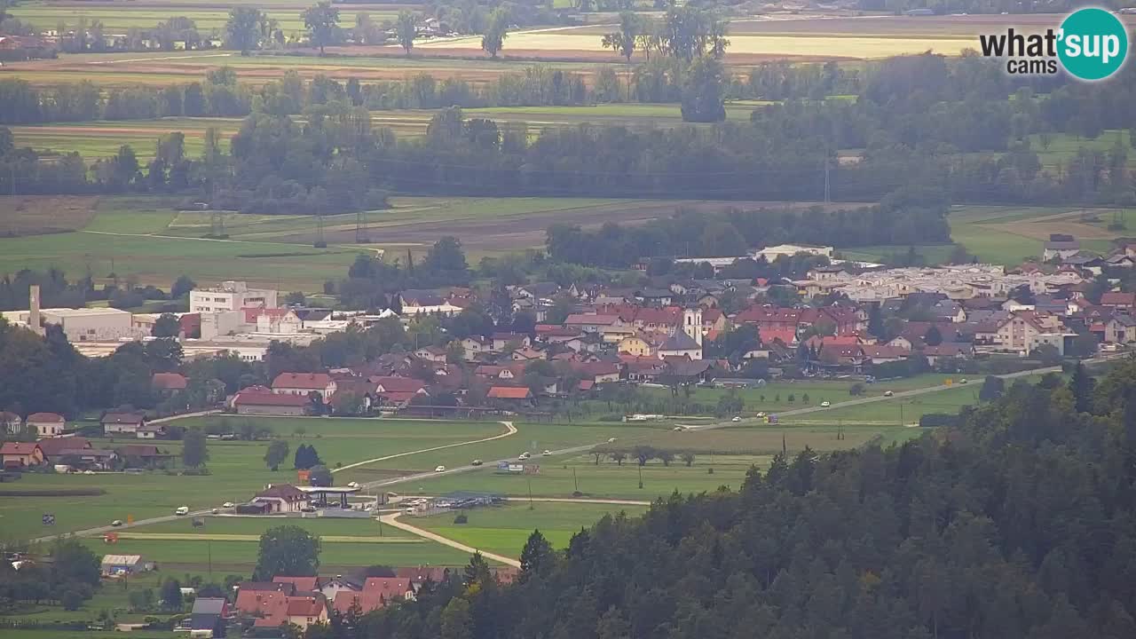 Webcam Dol pri Ljubljani – Vista panorámica en directo desde Vrh pri Dolskem