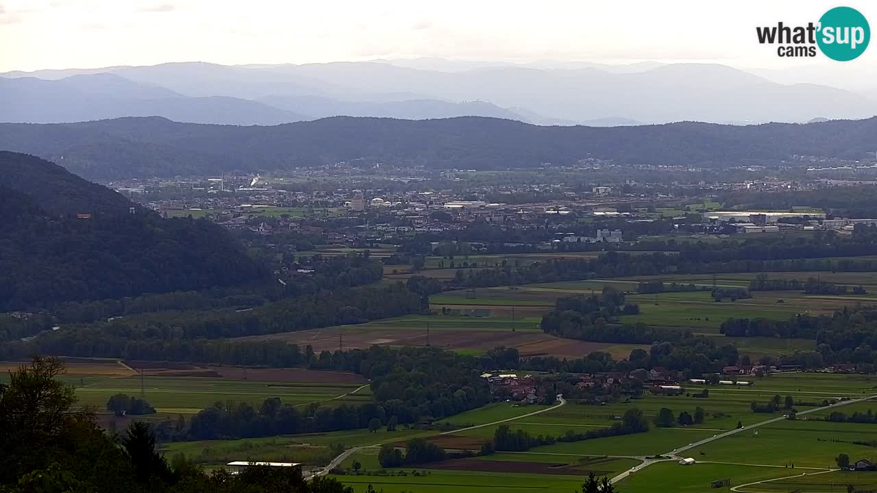 Webcam Dol pri Ljubljani – Vista panorámica en directo desde Vrh pri Dolskem
