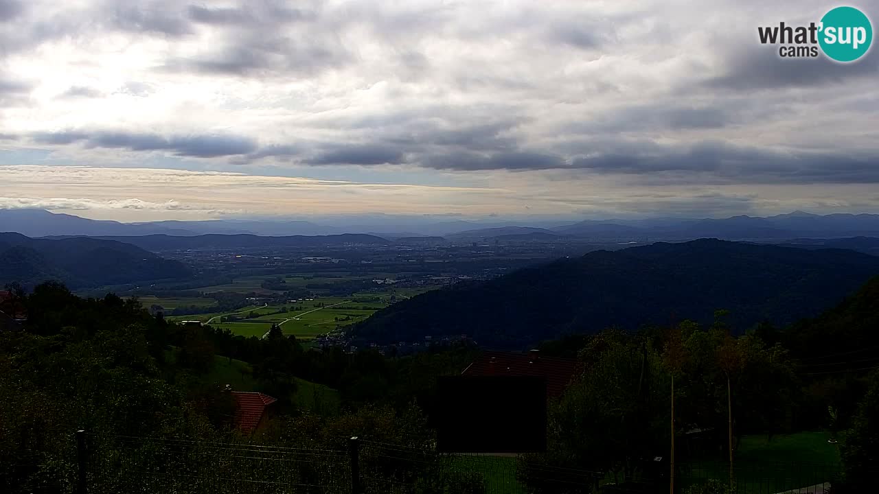 Webcam Dol pri Ljubljani – Live Panorama from Vrh pri Dolskem