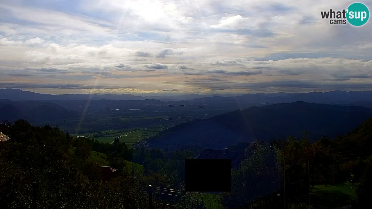 Webcam Dol pri Ljubljani – Live Panorama from Vrh pri Dolskem