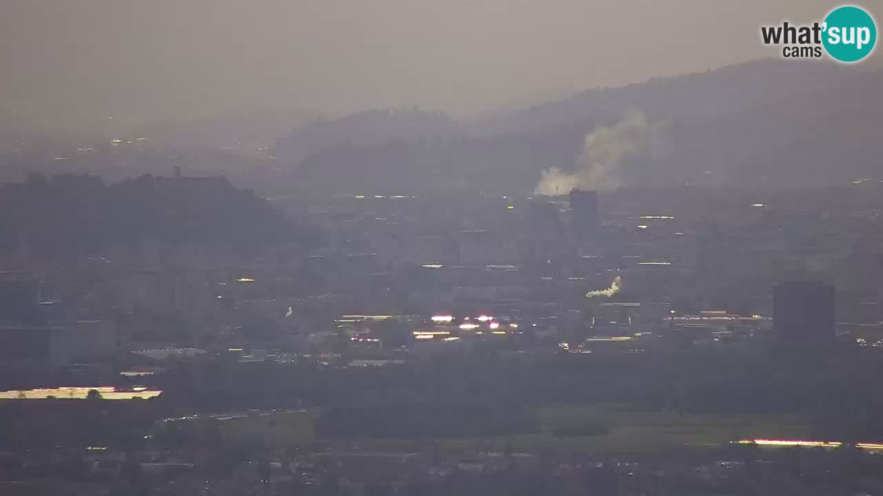Webcam Dol pri Ljubljani – Panoramablick vom Vrh pri Dolskem