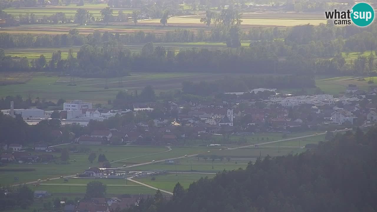 Webcam Dol pri Ljubljani – Panoramablick vom Vrh pri Dolskem