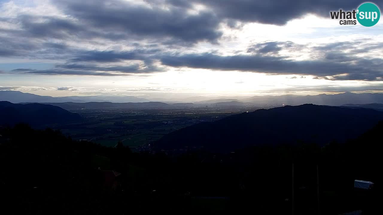 Webcam Dol pri Ljubljani – Panoramablick vom Vrh pri Dolskem