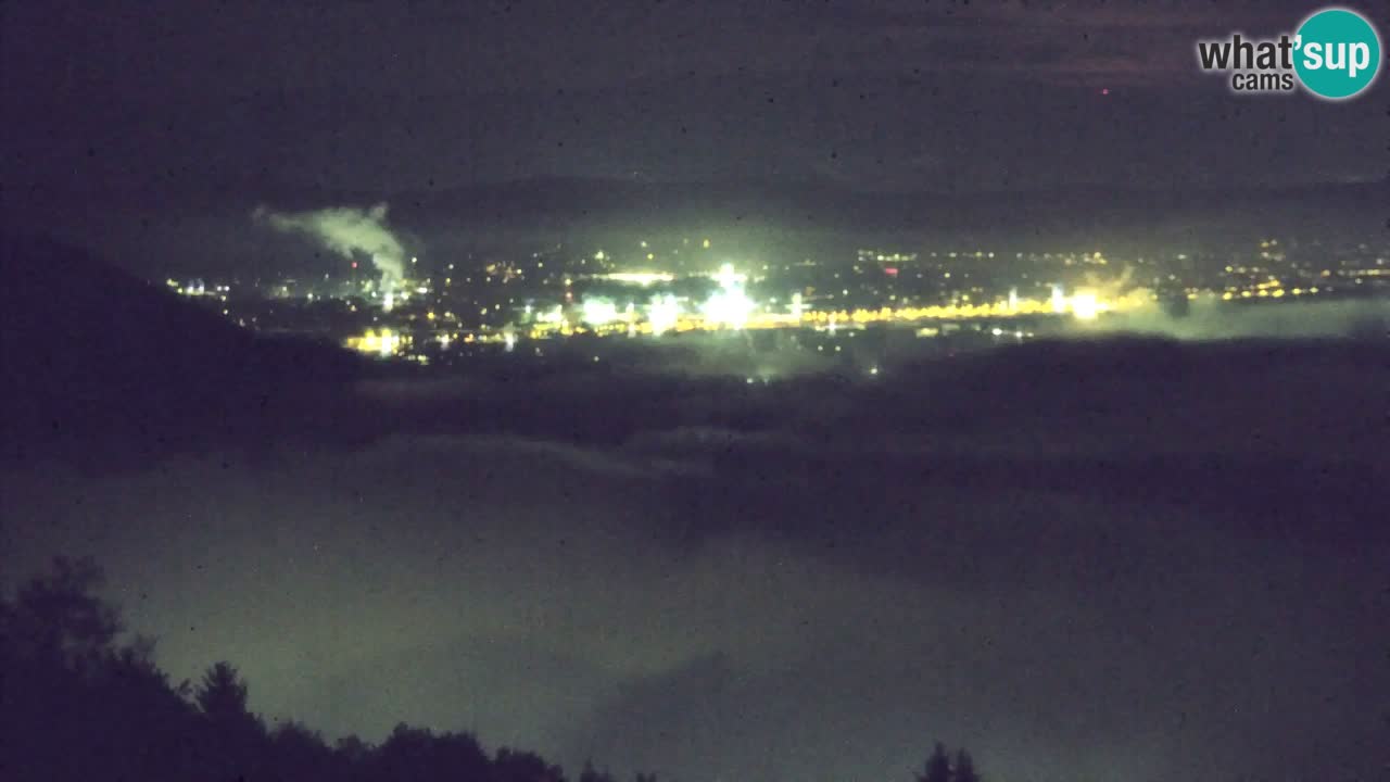 Webcam Dol pri Ljubljani – Vue panoramique en direct depuis Vrh pri Dolskem