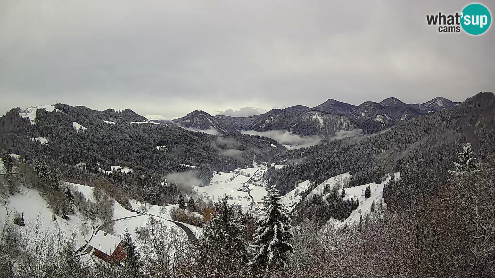 Spletna kamera Dražgoše – Brunarica Dražgoše