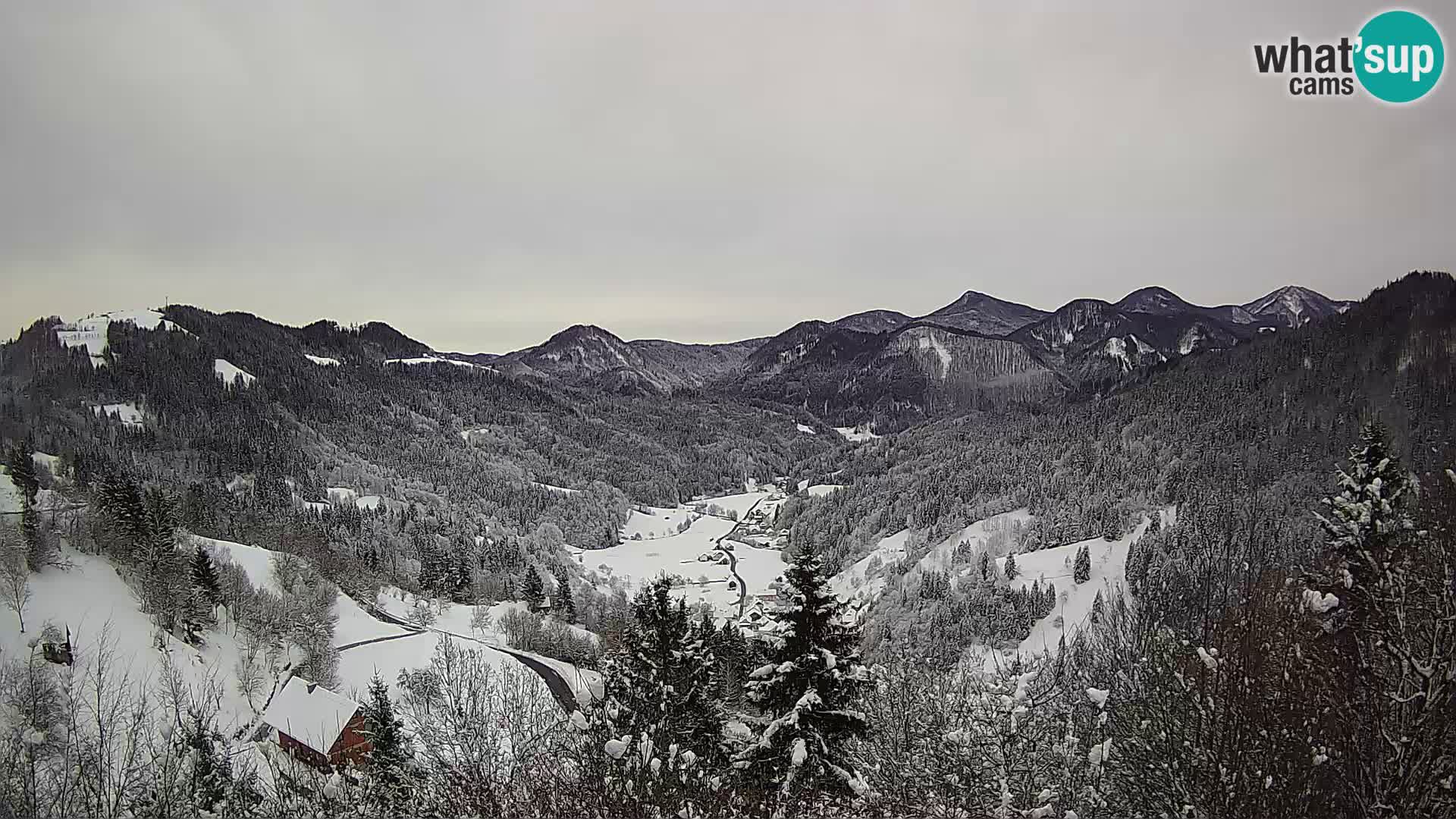 Spletna kamera Dražgoše – Brunarica Dražgoše