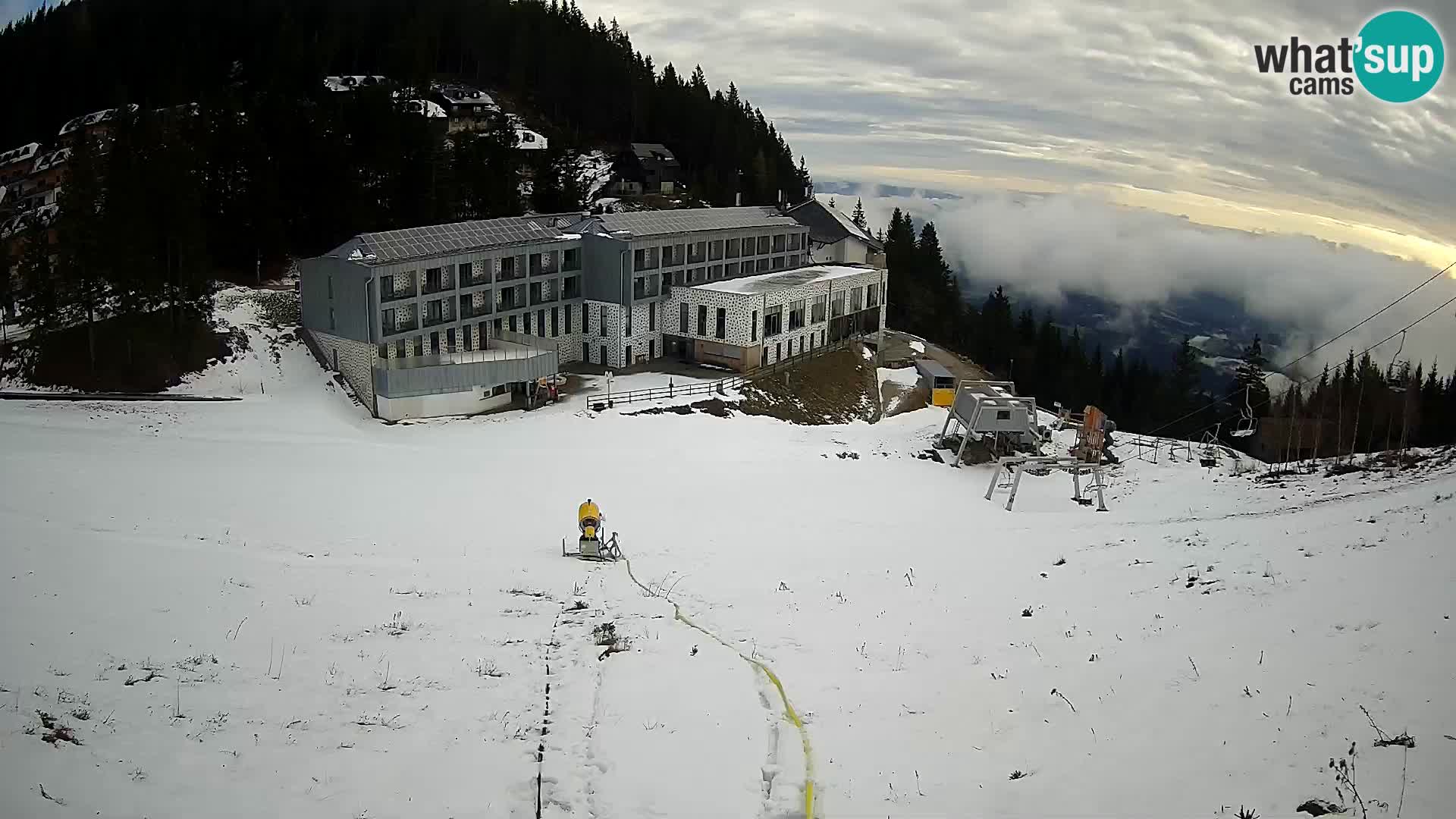 LIVE Webcam Skigebiet Golte – Hotel Montis