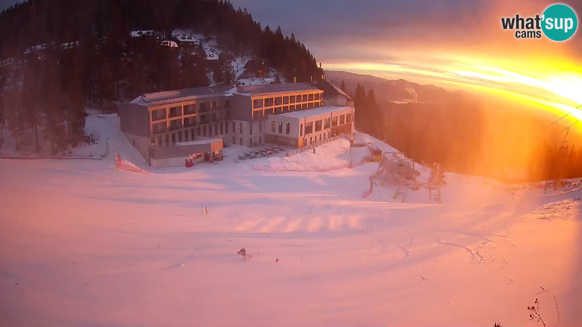 LIVE Webcam Skigebiet Golte – Hotel Montis