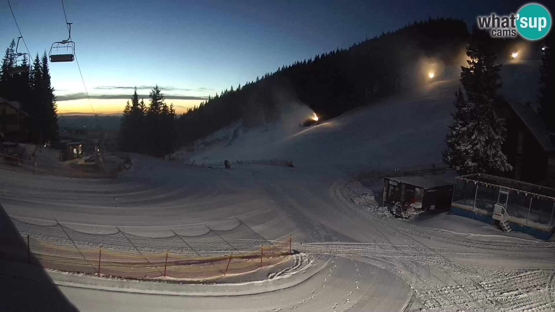 Ski center Golte Livecam – Slovenia