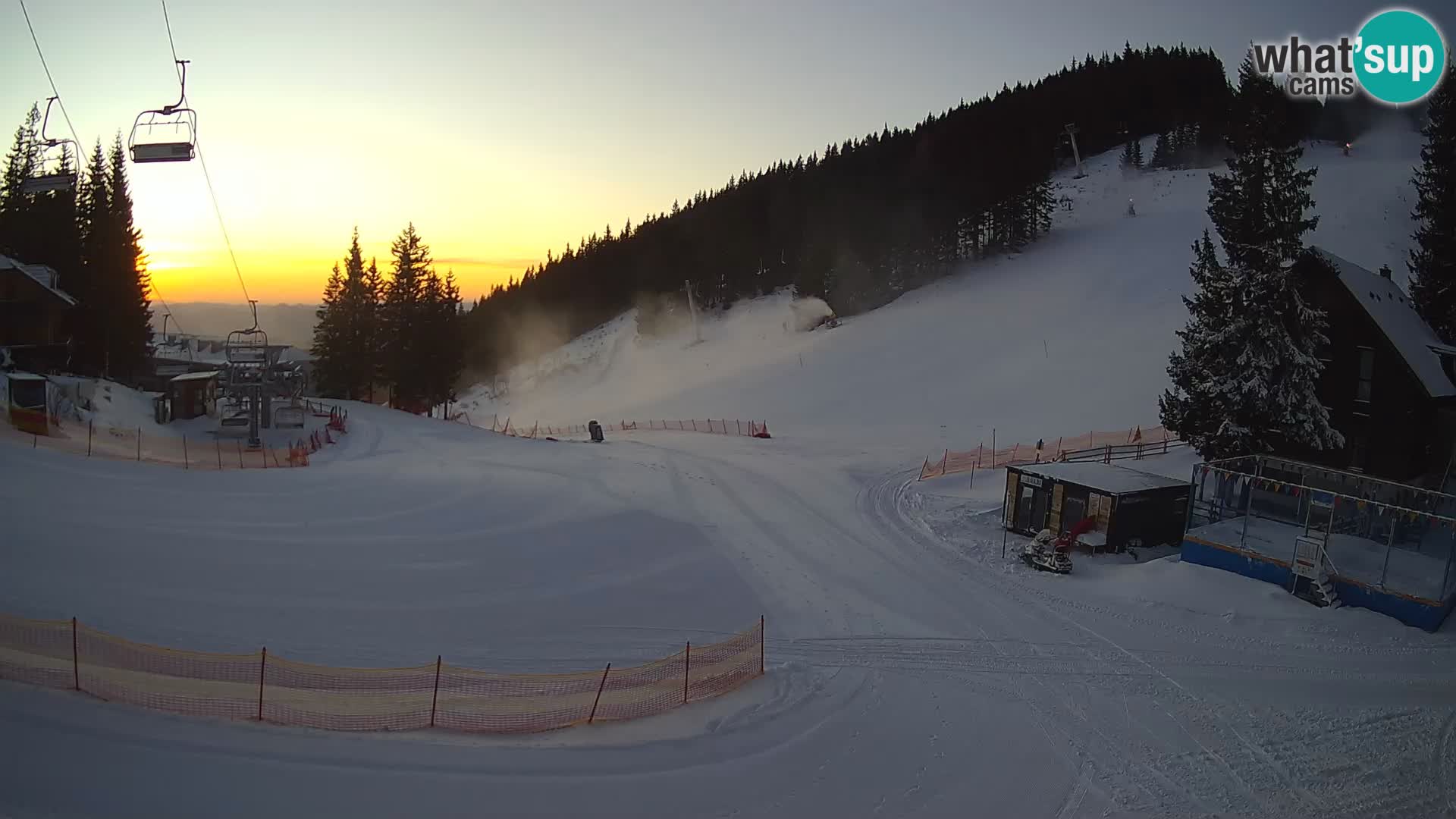 Ski center Golte Livecam – Slovenia