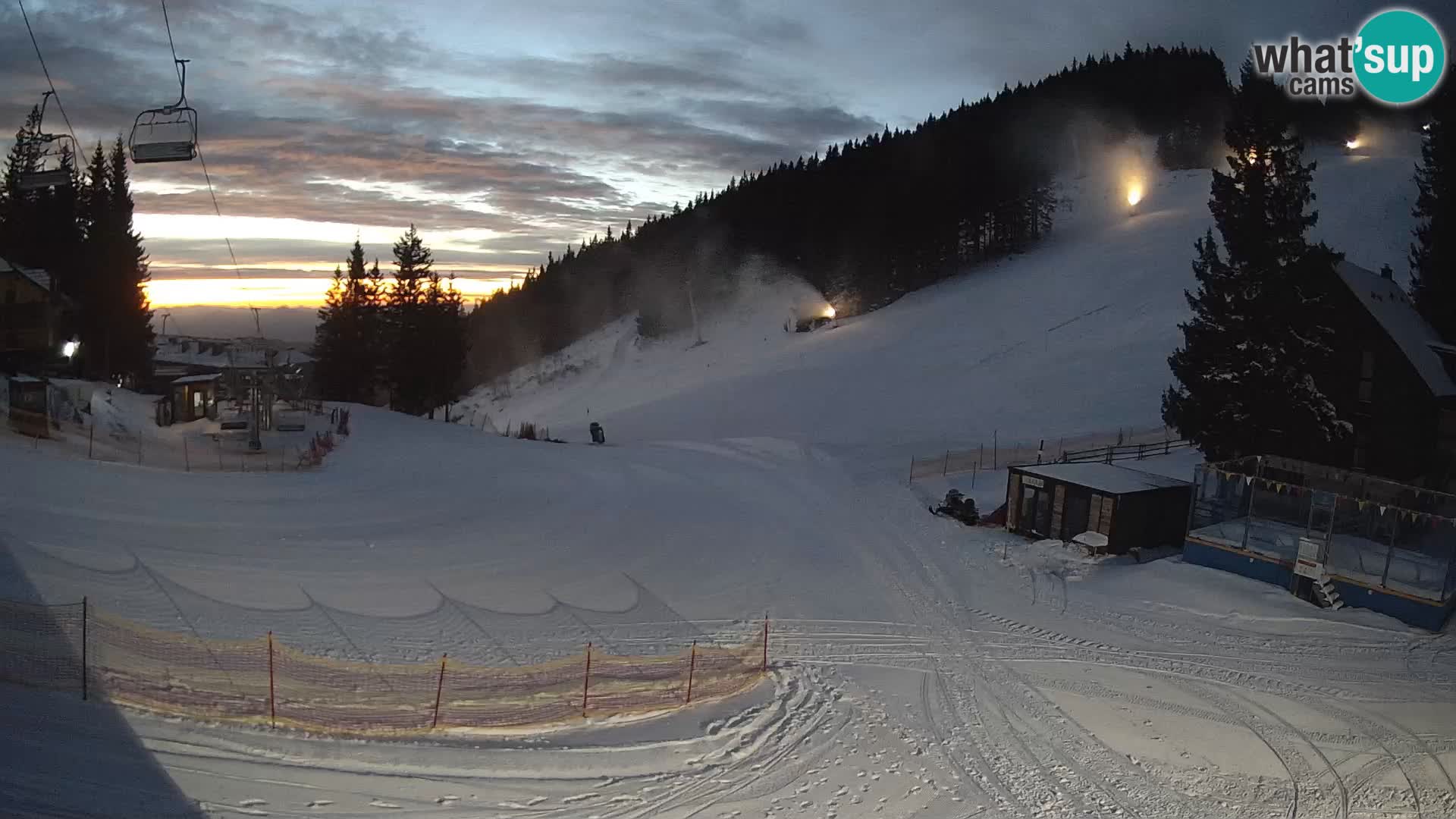 Ski center Golte Livecam – Slovenia