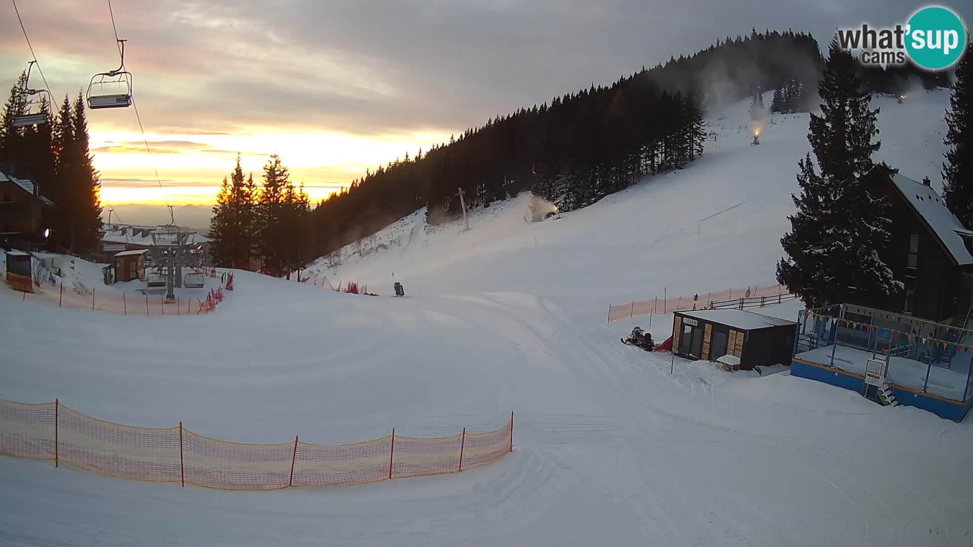 Ski center Golte Livecam – Slovenia