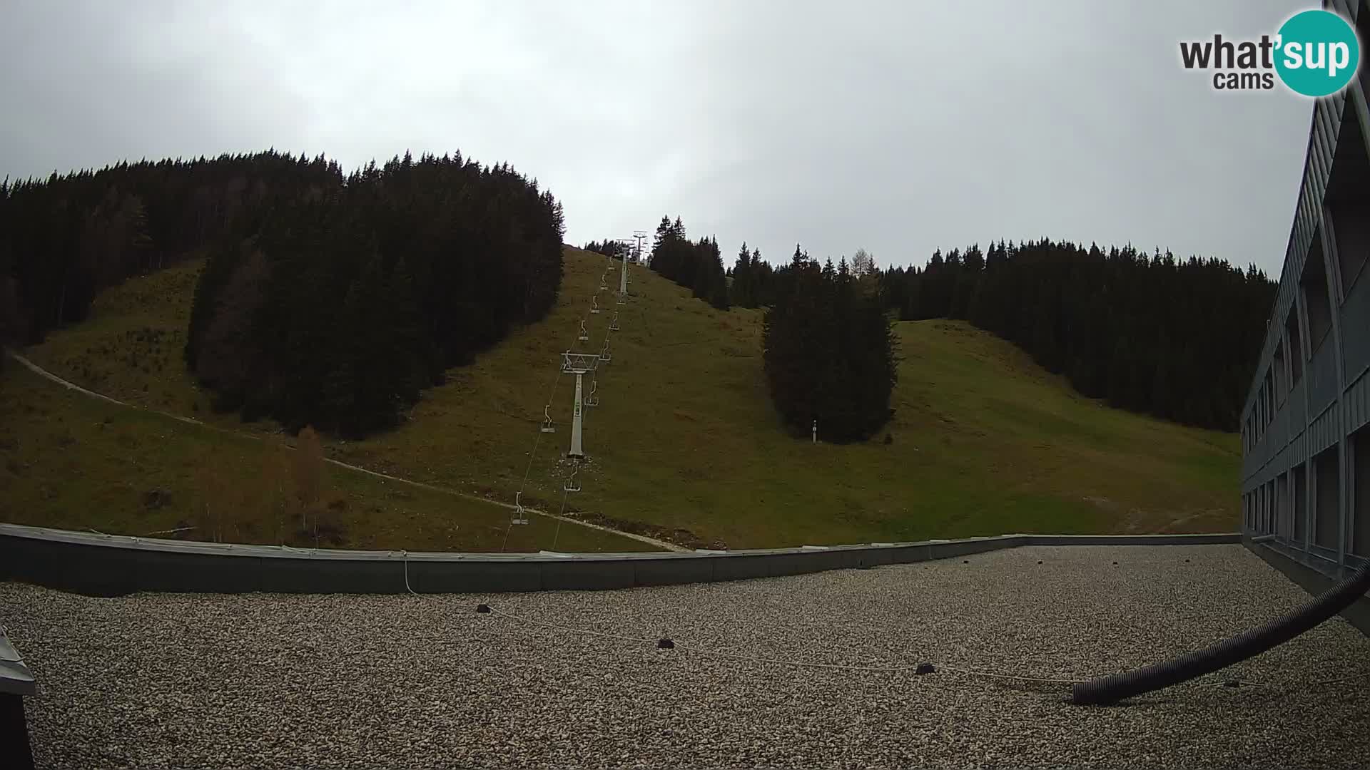 GOLTE Ski resort live webcam – view to Medvedjak – Slovenia