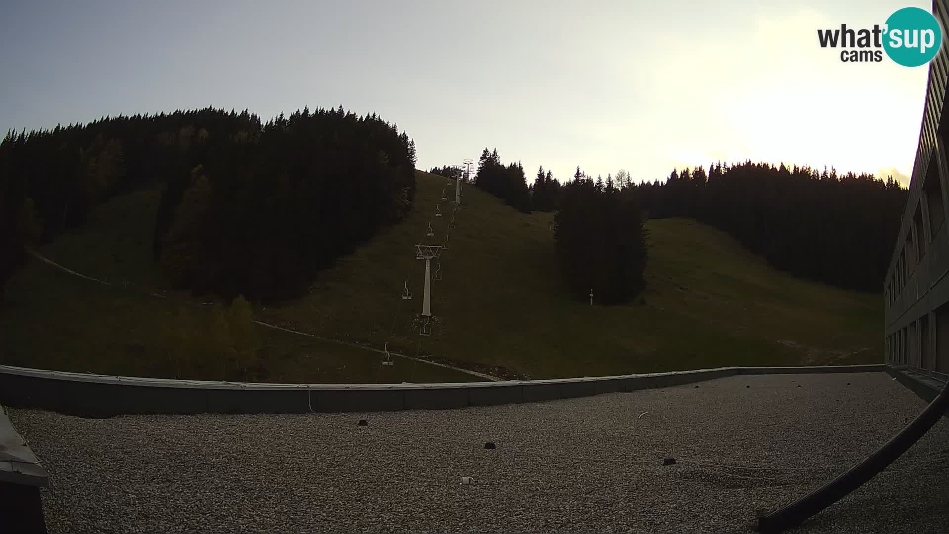 GOLTE Skigebiet webcam – Schöne Aussicht auf Medvedjak – Slowenien