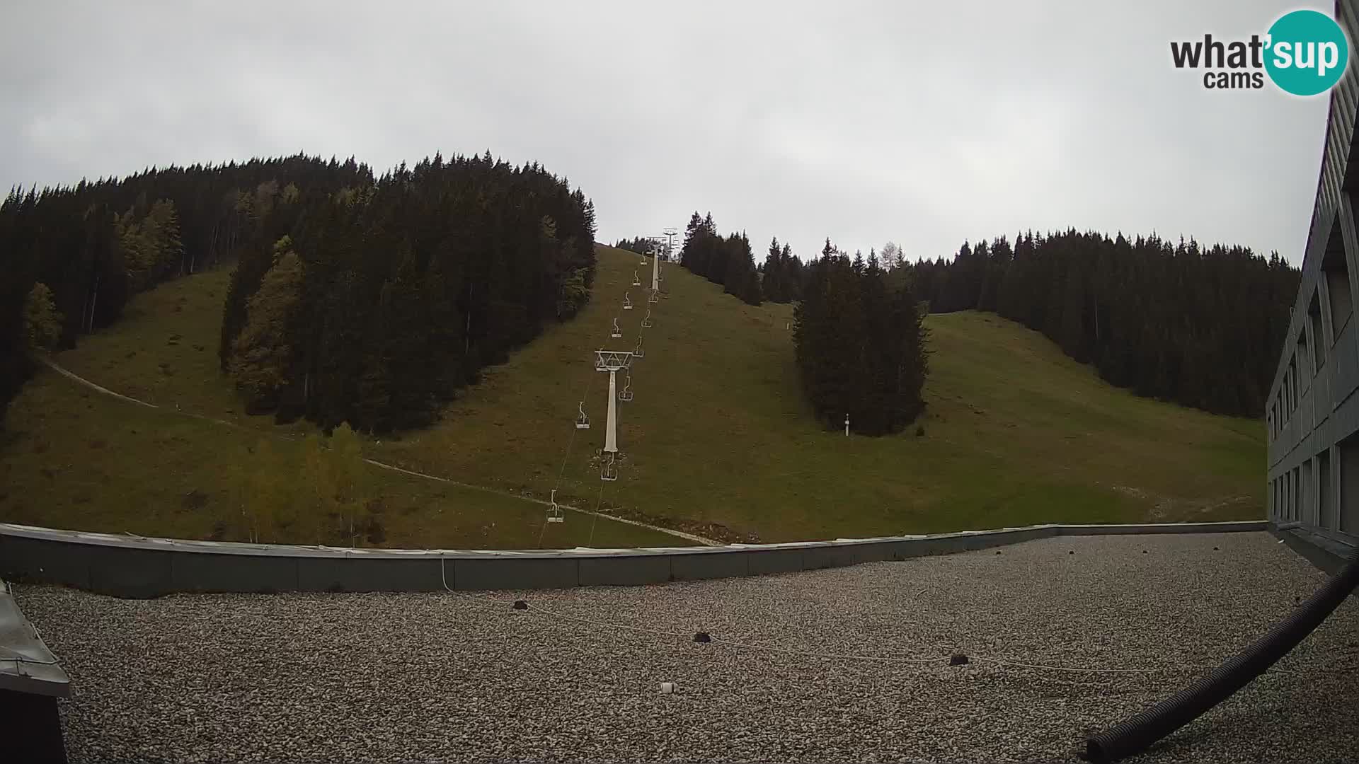 GOLTE Ski resort live webcam – view to Medvedjak – Slovenia